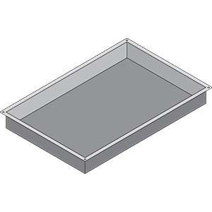 Rational graniet geëmailleerde bak - 1/1 GN 20 mm. diep