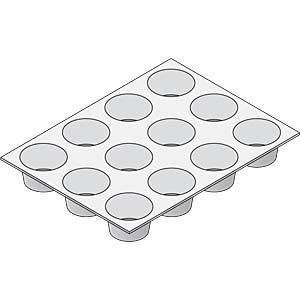 Rational Muffin- en timbaalvorm - 1/1 GN